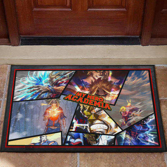 One Might My Hero Academia Door Mat Anime Home Decor Custom For Fans NA060704