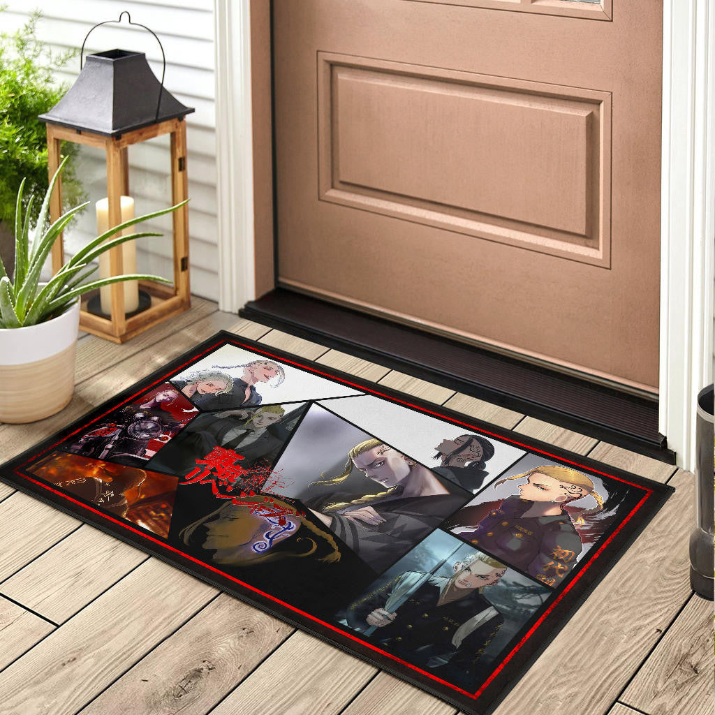 Ken Ryuguji Draken Tokyo Revengers Door Mat Anime Home Decor Custom For Fans NA060803