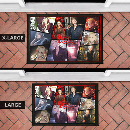 Ken Ryuguji Draken Tokyo Revengers Door Mat Anime Home Decor Custom For Fans NA060804