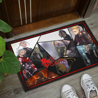 Ken Ryuguji Draken Tokyo Revengers Door Mat Anime Home Decor Custom For Fans NA060803