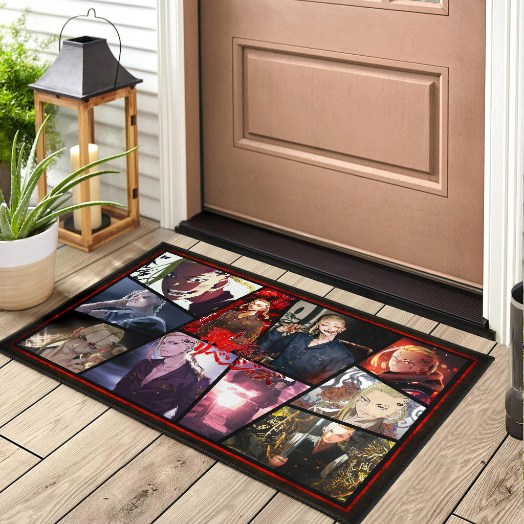 Ken Ryuguji Draken Tokyo Revengers Door Mat Anime Home Decor Custom For Fans NA060804