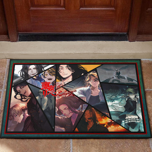 Keisuke Baji And Kazutora Hanemiya Tokyo Revengers Door Mat Anime Home Decor Custom For Fans NA060902