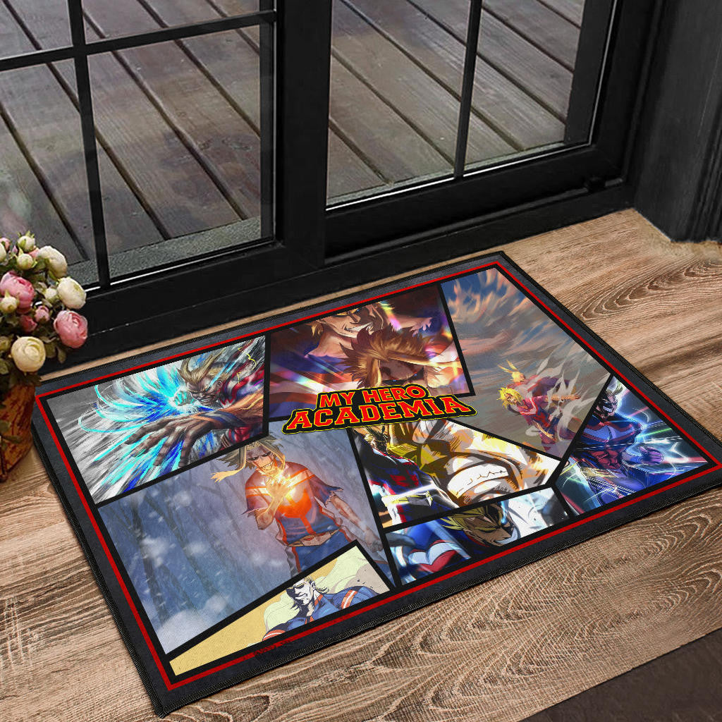 One Might My Hero Academia Door Mat Anime Home Decor Custom For Fans NA060704