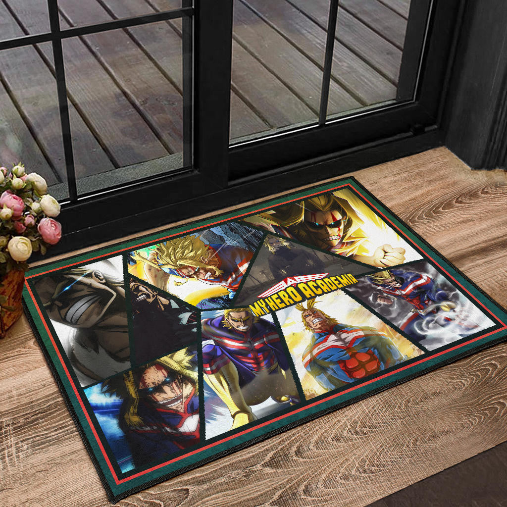 One Might My Hero Academia Door Mat Anime Home Decor Custom For Fans NA060703