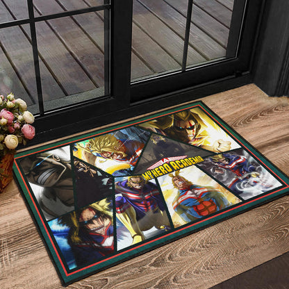 One Might My Hero Academia Door Mat Anime Home Decor Custom For Fans NA060703