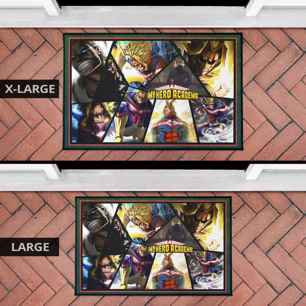 One Might My Hero Academia Door Mat Anime Home Decor Custom For Fans NA060703