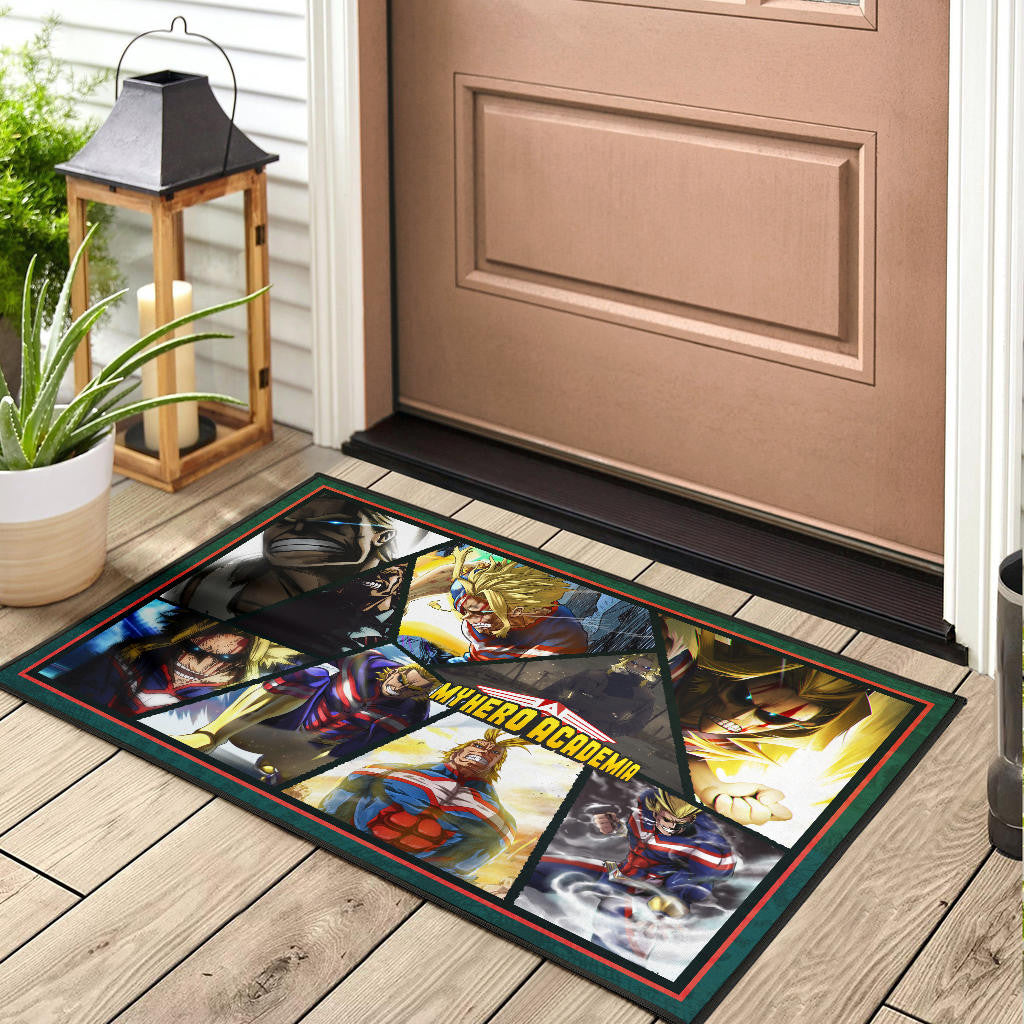 One Might My Hero Academia Door Mat Anime Home Decor Custom For Fans NA060703