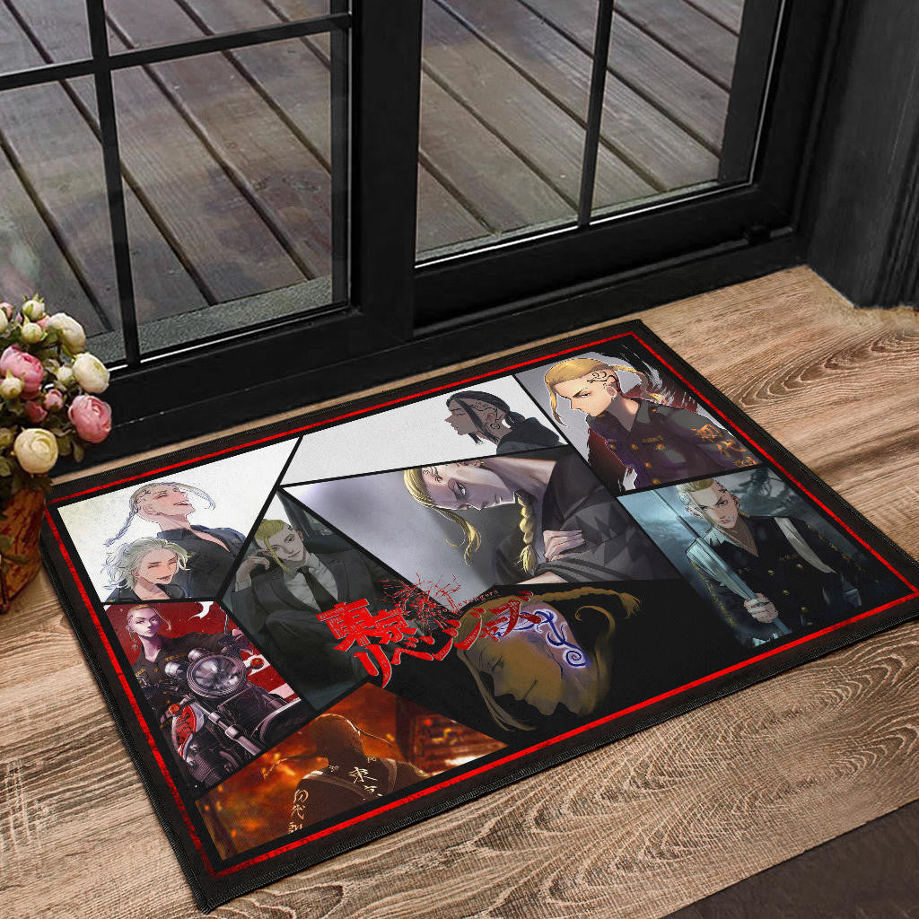 Ken Ryuguji Draken Tokyo Revengers Door Mat Anime Home Decor Custom For Fans NA060803