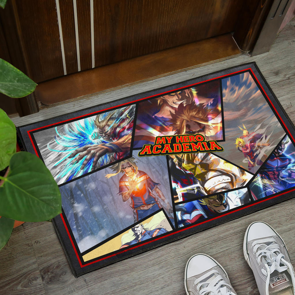 One Might My Hero Academia Door Mat Anime Home Decor Custom For Fans NA060704