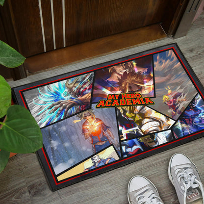 One Might My Hero Academia Door Mat Anime Home Decor Custom For Fans NA060704