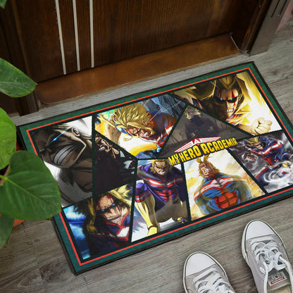 One Might My Hero Academia Door Mat Anime Home Decor Custom For Fans NA060703