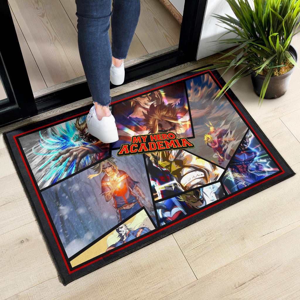 One Might My Hero Academia Door Mat Anime Home Decor Custom For Fans NA060704
