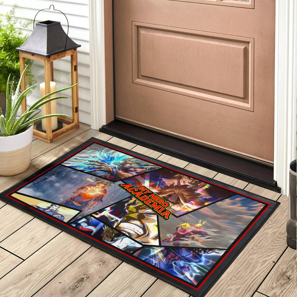 One Might My Hero Academia Door Mat Anime Home Decor Custom For Fans NA060704