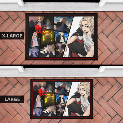 Manjiro Sano Mikey Tokyo Revengers Door Mat Anime Home Decor Custom For Fans NA060801