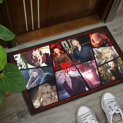 Ken Ryuguji Draken Tokyo Revengers Door Mat Anime Home Decor Custom For Fans NA060804