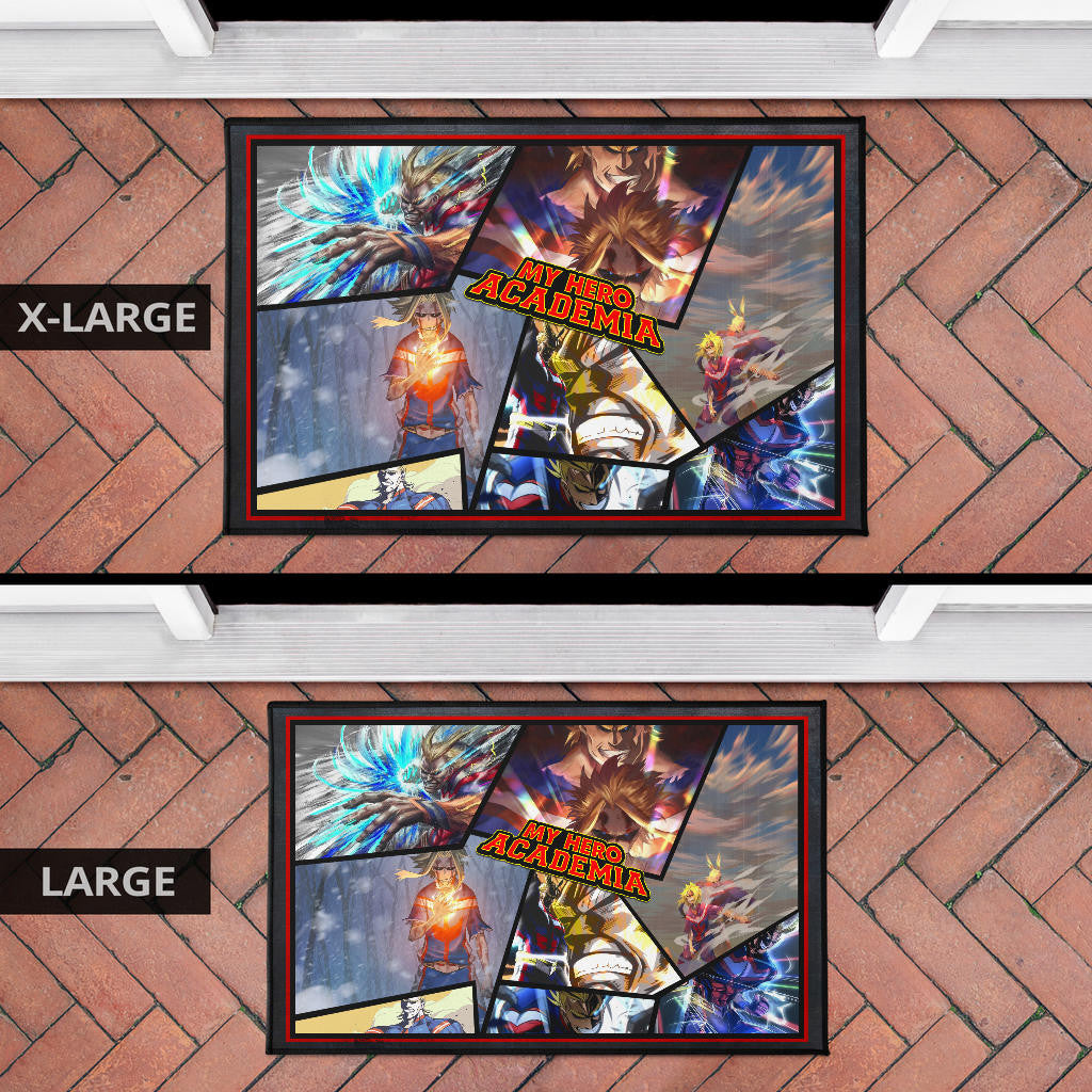 One Might My Hero Academia Door Mat Anime Home Decor Custom For Fans NA060704