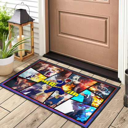 Shoto Todoroki My Hero Academia Door Mat Anime Home Decor Custom For Fans NA060701