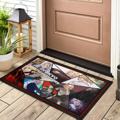 Manjiro Sano Mikey Tokyo Revengers Door Mat Anime Home Decor Custom For Fans NA060802