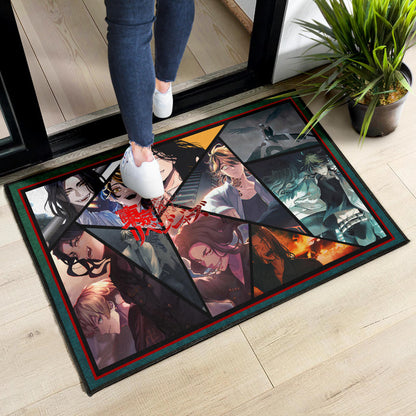Keisuke Baji And Kazutora Hanemiya Tokyo Revengers Door Mat Anime Home Decor Custom For Fans NA060902