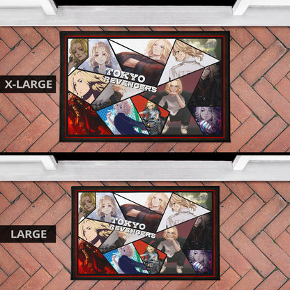 Manjiro Sano Mikey Tokyo Revengers Door Mat Anime Home Decor Custom For Fans NA060802