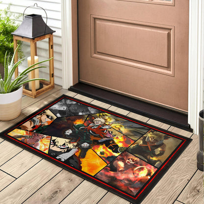 Katsuki Bakugo My Hero Academia Door Mat Anime Home Decor Custom For Fans NA060602