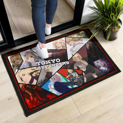 Manjiro Sano Mikey Tokyo Revengers Door Mat Anime Home Decor Custom For Fans NA060802
