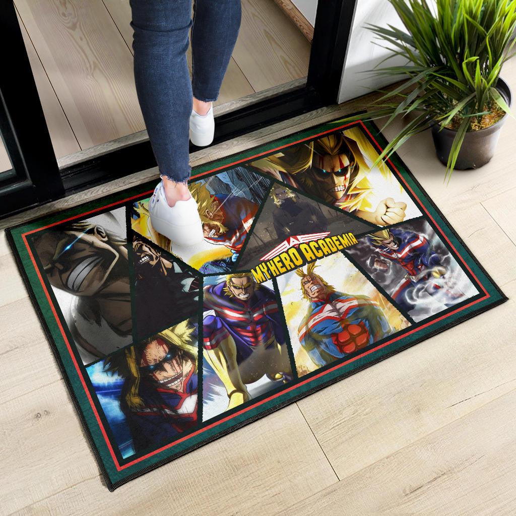 One Might My Hero Academia Door Mat Anime Home Decor Custom For Fans NA060703