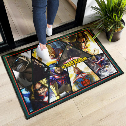 One Might My Hero Academia Door Mat Anime Home Decor Custom For Fans NA060703