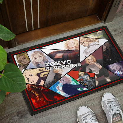 Manjiro Sano Mikey Tokyo Revengers Door Mat Anime Home Decor Custom For Fans NA060802