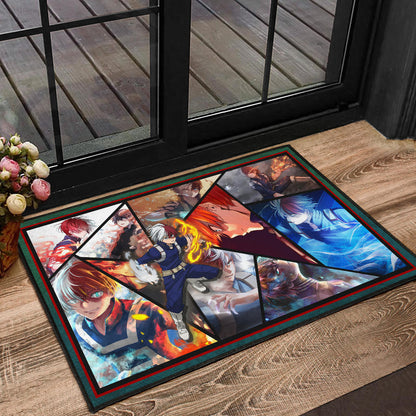 Shoto Todoroki My Hero Academia Door Mat Anime Home Decor Custom For Fans NA060702