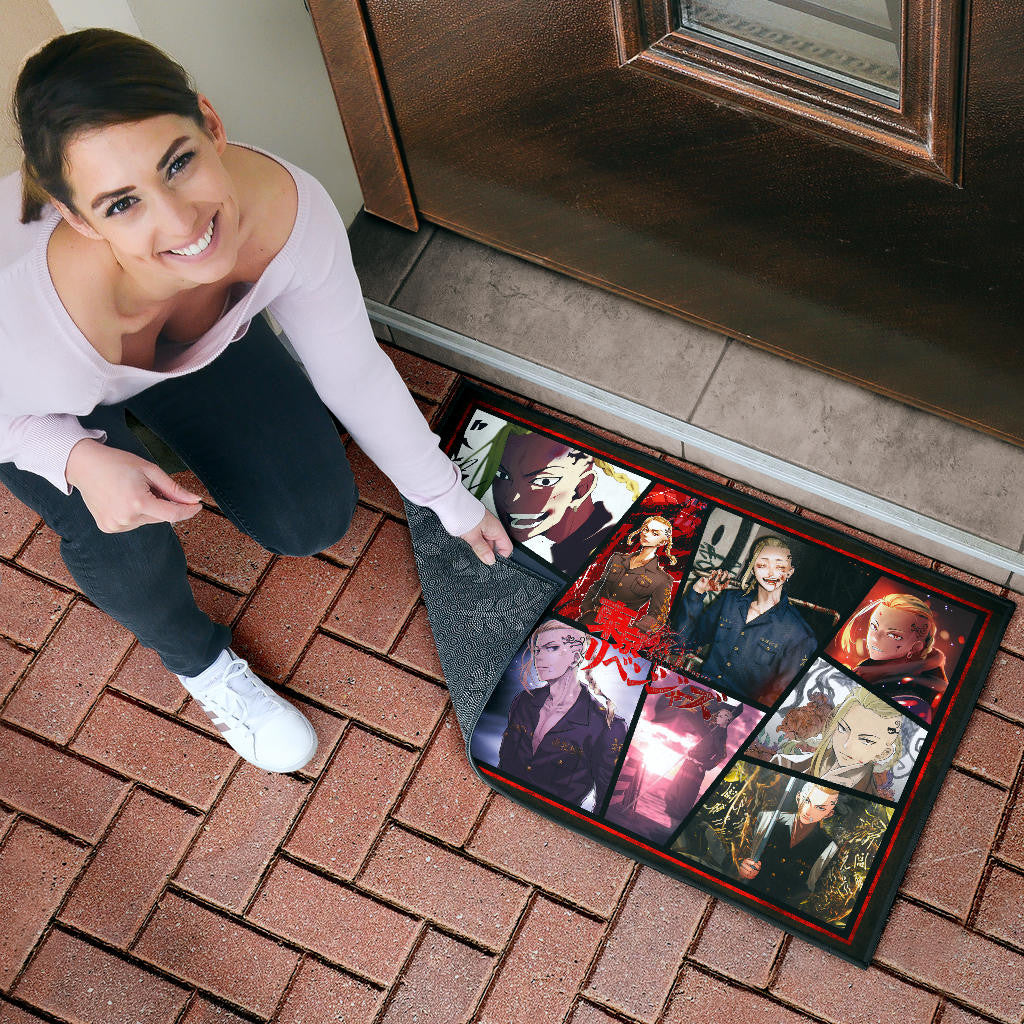 Ken Ryuguji Draken Tokyo Revengers Door Mat Anime Home Decor Custom For Fans NA060804