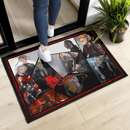 Ken Ryuguji Draken Tokyo Revengers Door Mat Anime Home Decor Custom For Fans NA060803
