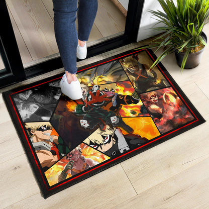 Katsuki Bakugo My Hero Academia Door Mat Anime Home Decor Custom For Fans NA060602