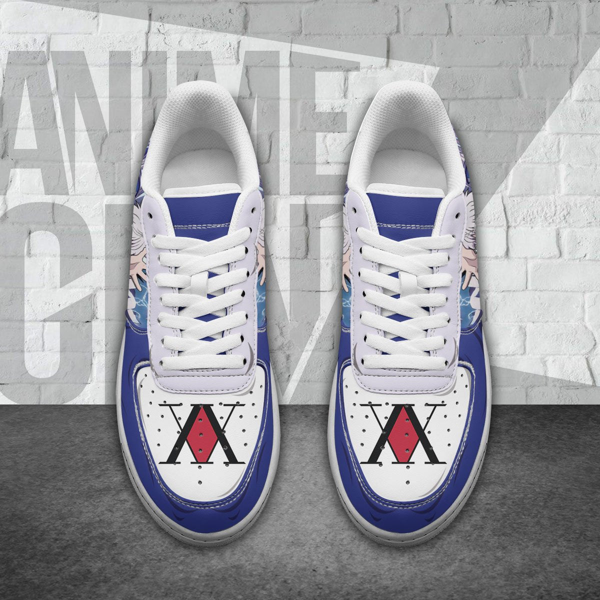 Hunter x Hunter Zoldyck Killua Air Sneakers Custom Anime Shoes