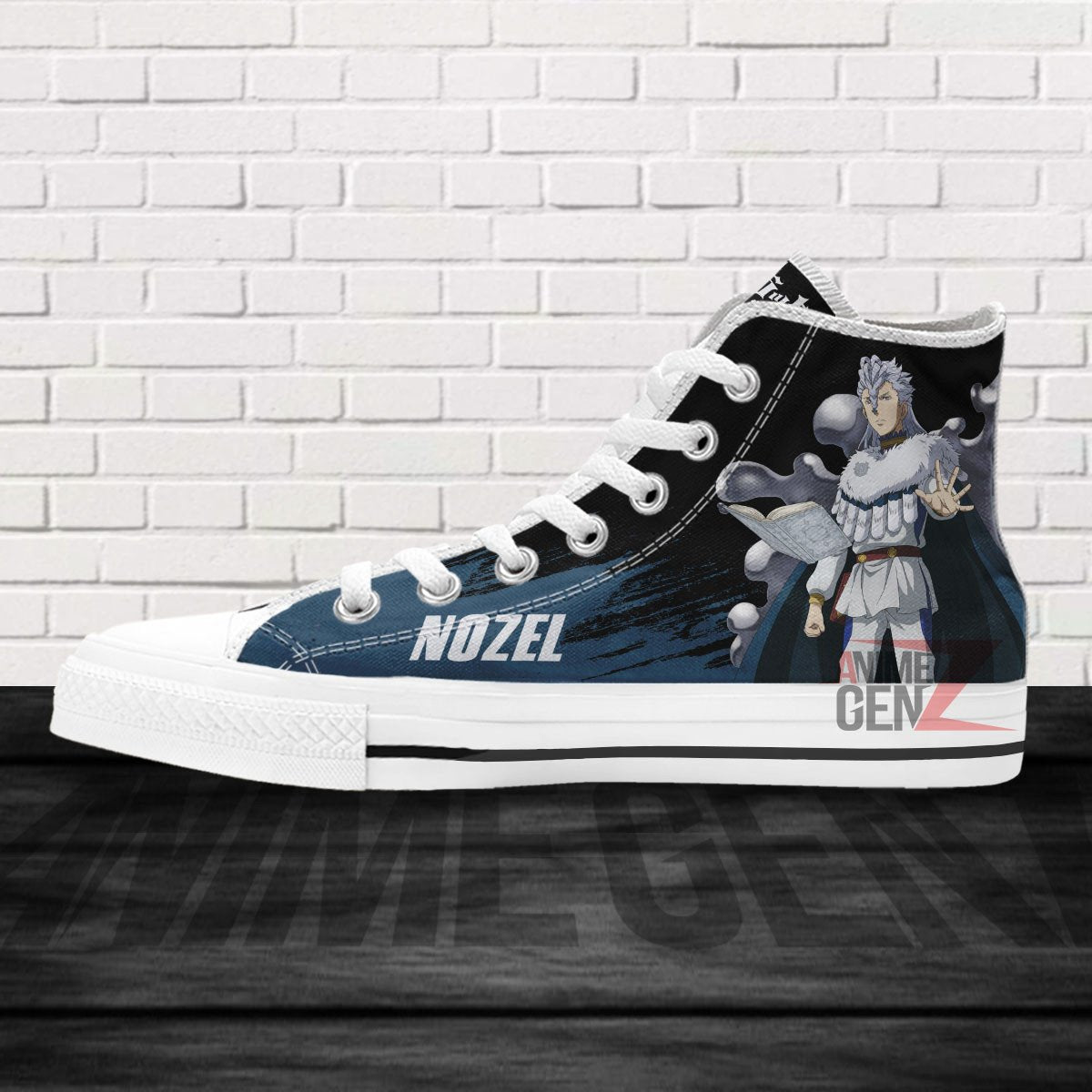 Black Clover Nozel Silva High Top Shoes Custom Anime \bShoes