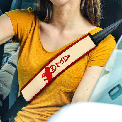 Delta Sigma Theta Seat Belt Covers Sorority Car Accessories Custom For Fans