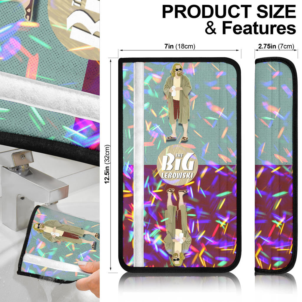 The Big Lebowski Seat Belt Covers Movie Car Accessories Custom For Fans