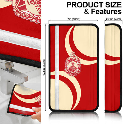 Delta Sigma Theta Seat Belt Covers Sorority Car Accessories
