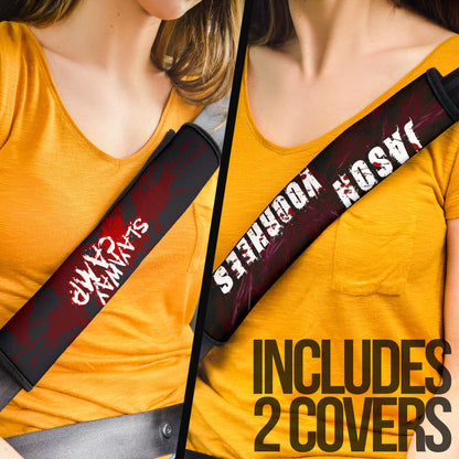 Jason Voorhees Friday The 13th Car Seat Belt Covers Horror Movie Car Accessories Custom For Fans