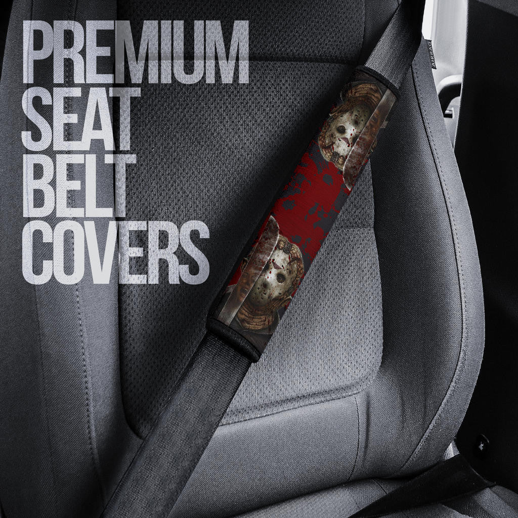 Jason Voorhees Seat Belt Covers Horror Movie Car Accessories