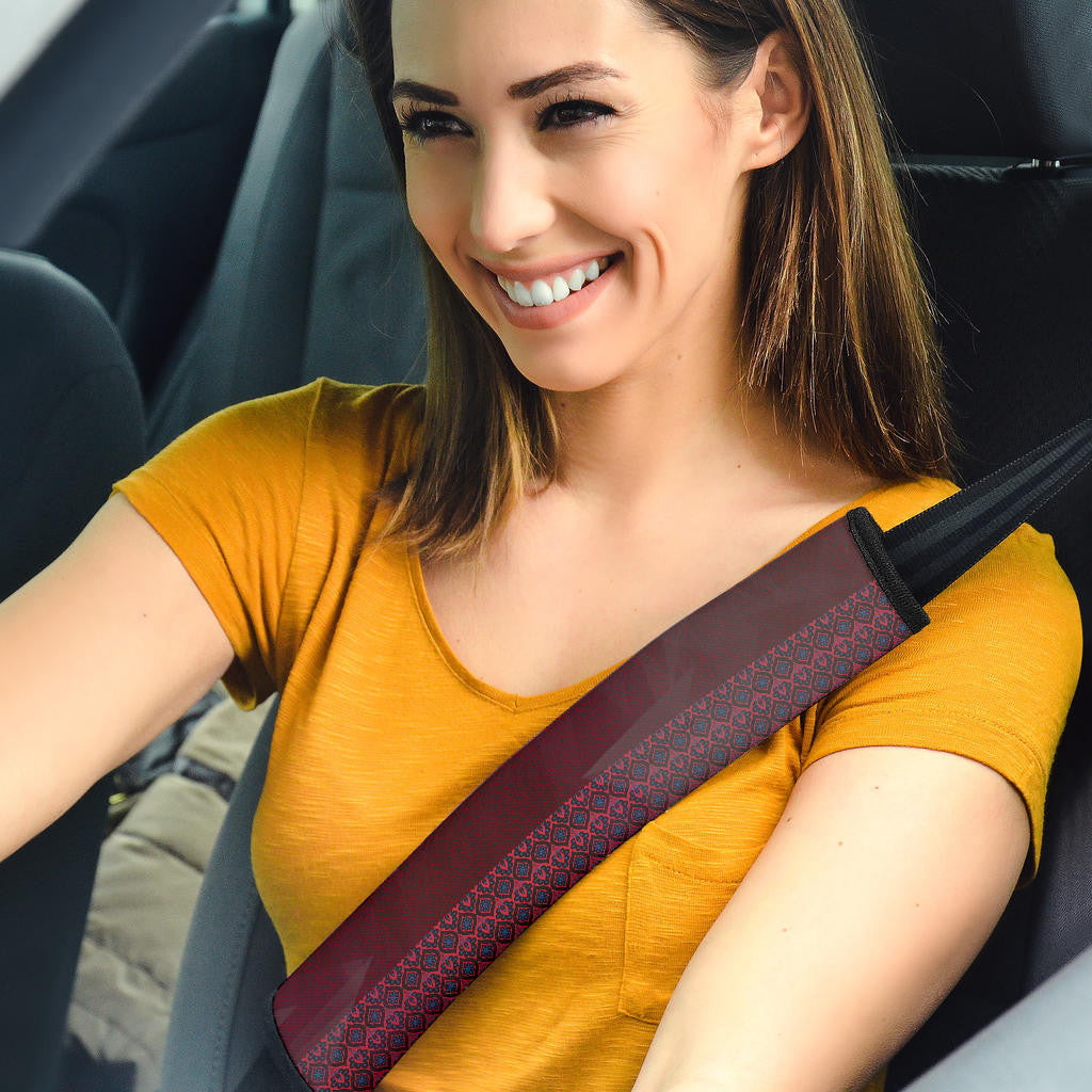 Abstract Lion Seat Belt Covers Native American Car Accessories