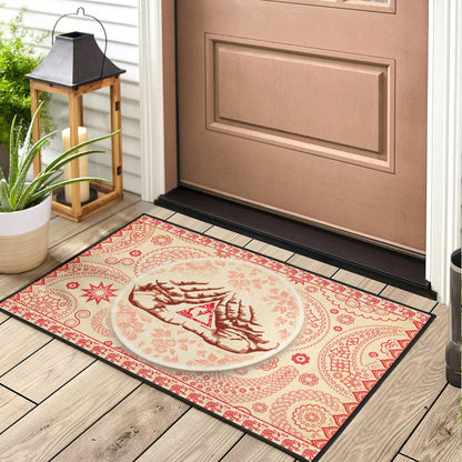 Delta Sigma Theta Door Mat Sorority Home Decor Custom For Fans AT22081502