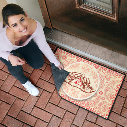 Delta Sigma Theta Door Mat Sorority Home Decor Custom For Fans AT22081502