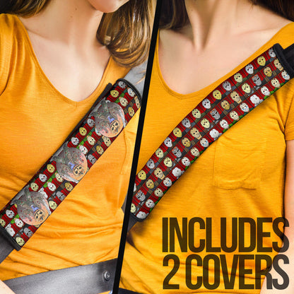 Jason Voorhees Seat Belt Covers Horror Movie Car Accessories
