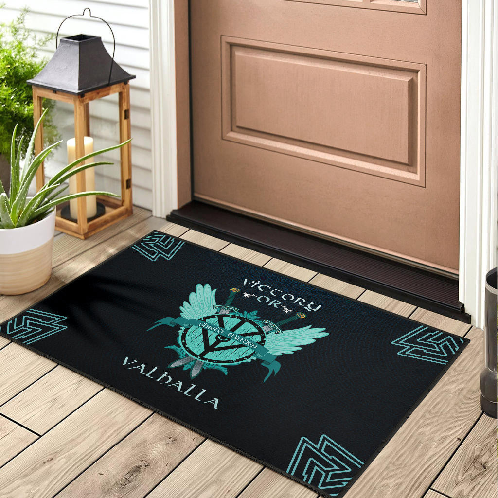 Shield-maiden Door Mat Viking Female Warrior Home Decor Custom For Fans AA22082901