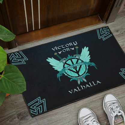 Shield-maiden Door Mat Viking Female Warrior Home Decor Custom For Fans AA22082901
