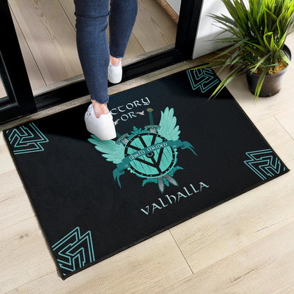 Shield-maiden Door Mat Viking Female Warrior Home Decor Custom For Fans AA22082901