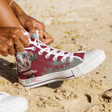 Naruto Jiraiya High Top Shoes Custom Anime Shoes
