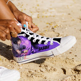 Naruto Uchiha Sasuke Susano High Top Shoes Custom Anime Shoes