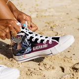 One Piece Charlotte Katakuri High Top Shoes Custom Anime Sneakers